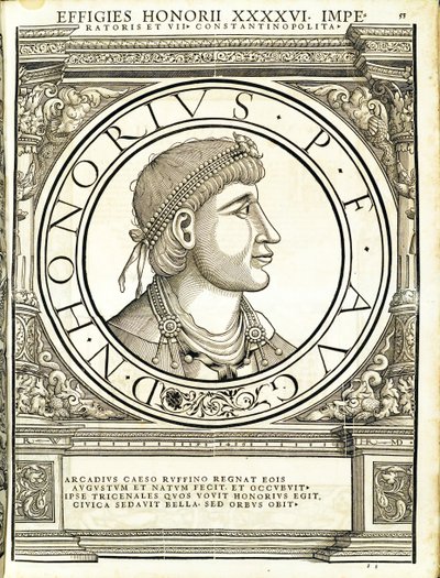 Honorius, Illustration aus 