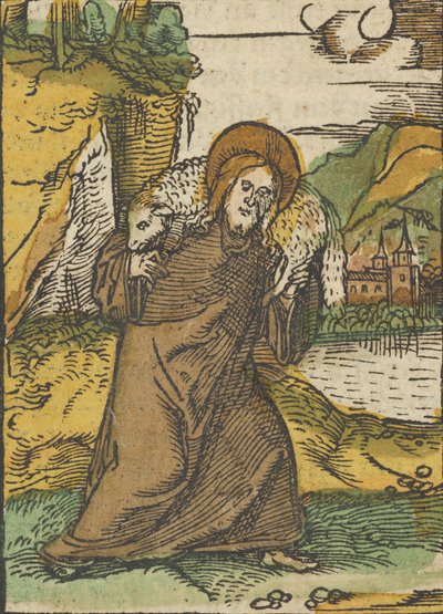 Christus als guter Hirte, aus Das Plenarium von Hans Schäufelein the Elder