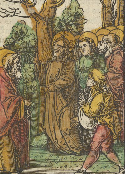 Das Gleichnis vom Sämann und dem Unkraut, aus Das Plenarium von Hans Schäufelein the Elder