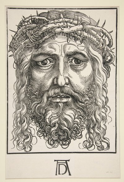 Kopf von Christus mit Dornenkrone von Hans Sebald Beham