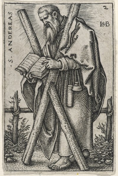 Heiliger Andreas, 1541-46 von Hans Sebald Beham