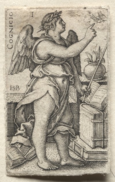 Die Erkenntnis Gottes und die sieben Kardinaltugenden von Hans Sebald Beham