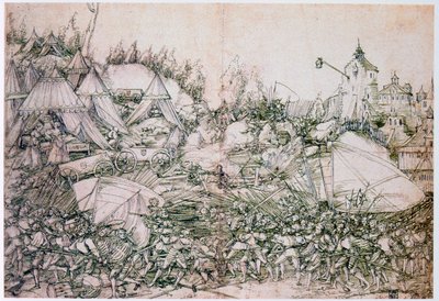 Die Geschichte von Judith und Holofernes, 16. Jahrhundert von Hans Springinlee