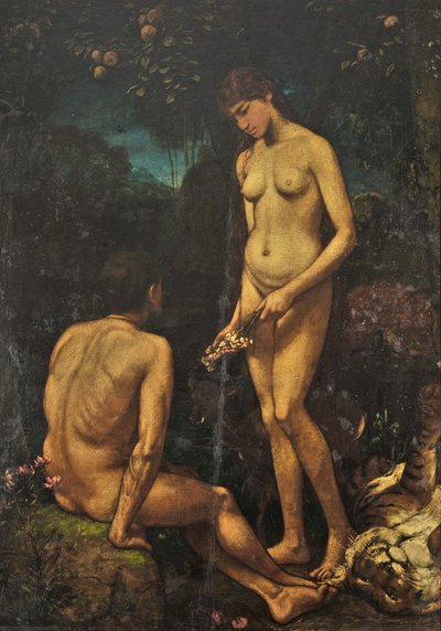 Adam und Eva von Hans Thoma