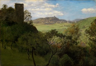 Blick auf Falkenstein im Taunus von Hans Thoma