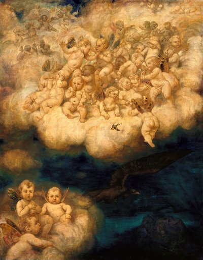 Wolke der Engel von Hans Thoma