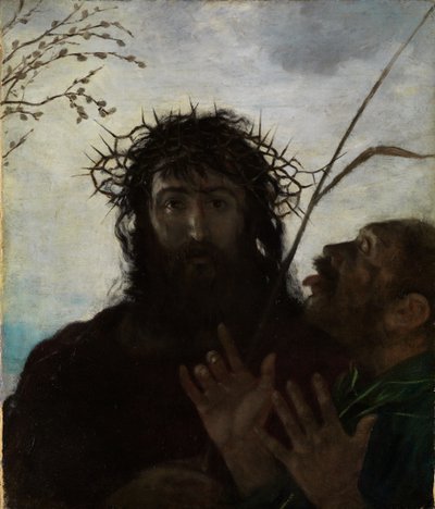 Die Verspottung Jesu von Hans Thoma
