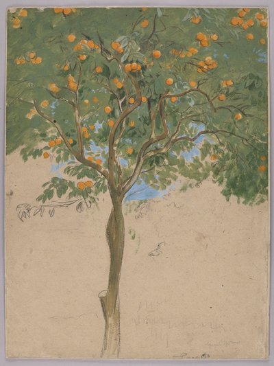 Orangenbaum von Hans Thoma