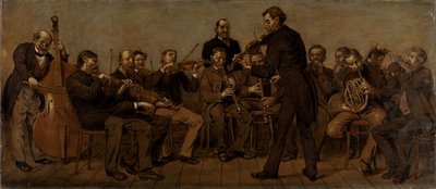 Ländliche Musikkapelle von Hans Thoma