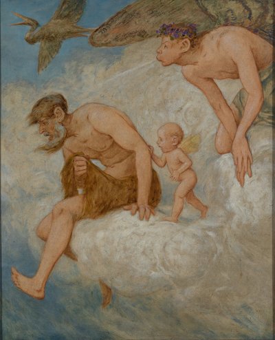 März (die Windgötter) von Hans Thoma