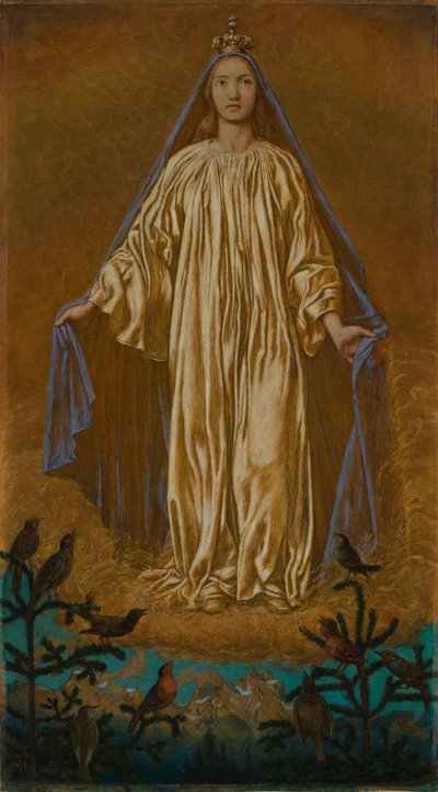 Maria als Himmelskönigin von Hans Thoma