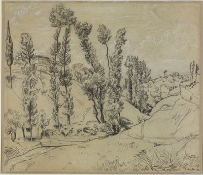 Tal bei Siena von Hans Thoma