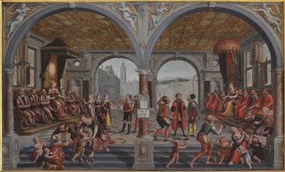 Iustitia und Iniustitia von Hans Vredeman de Vries