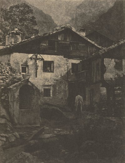 Camera Work: Eine Dorfecke von Hans Watzek