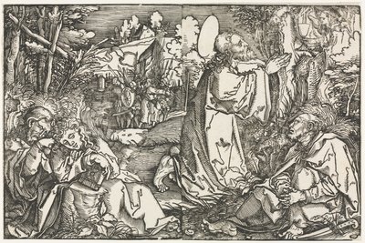 Die Agonie im Garten von Hans Weiditz