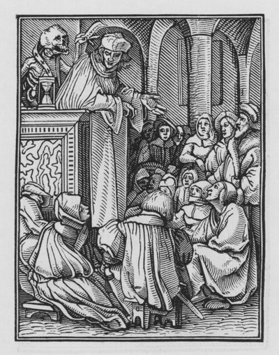 Holbeins Totentanz: Der Prediger von Hans after Holbein the Younger