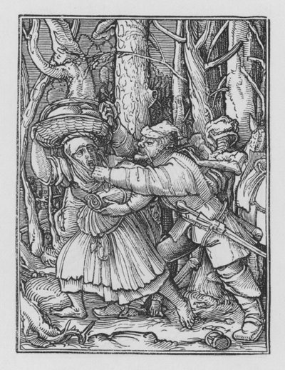 Holbeins Totentanz: Der Räuber von Hans after Holbein the Younger