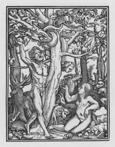 Holbeins Totentanz: Die Versuchung von Hans after Holbein the Younger