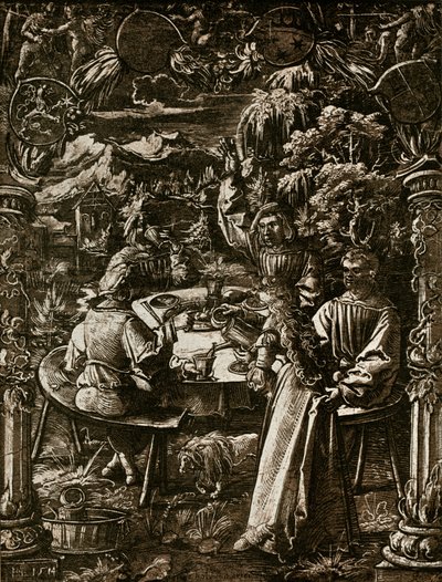 Glasvisierung von Hans the Younger Leu