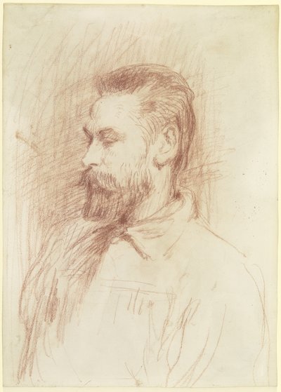 Porträt von Peter Bruckmann von Hans von Marées
