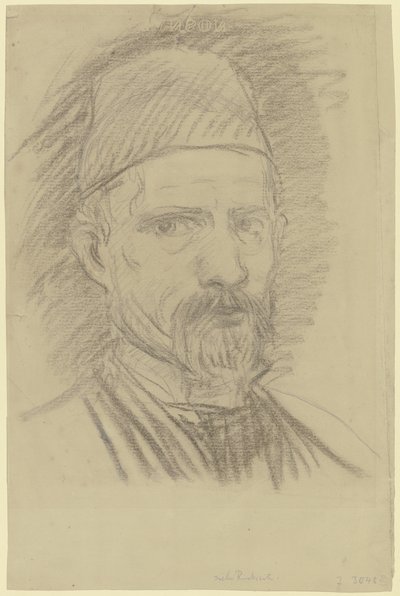 Selbstporträt von Hans von Marées