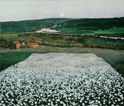 Blumenwiese im Norden von Harald Oscar Sohlberg