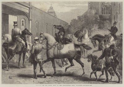 Ankünfte zur Pferdeschau in der Agricultural Hall, Islington von Harden Sidney Melville