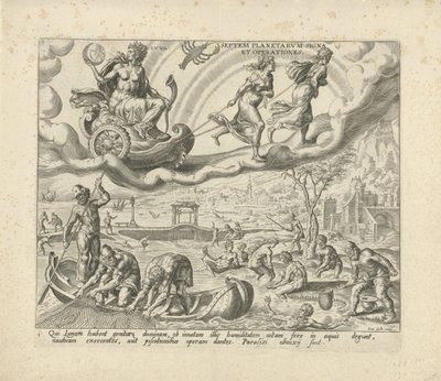 Luna, der Mond, und ihre Kinder (Die sieben Planeten) von Harmen Jansz Muller
