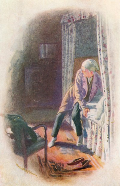 Illustration für Eine Weihnachtsgeschichte von Charles Dickens von Harold Copping