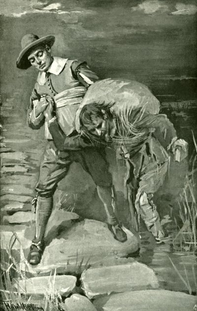 Der Sumpf der Verzweiflung von Harold Copping