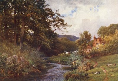 Ein Bach in der Nähe von Shalford von Harold Sutton Palmer