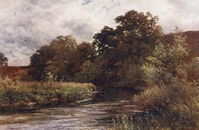 Der Wey bei Hankley Common, nahe Tilford von Harold Sutton Palmer