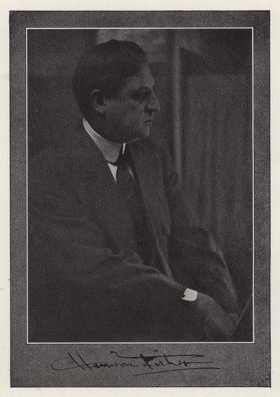 Harrison Fisher (1875-1934), amerikanischer Illustrator (s/w Foto) von Harrison Fisher