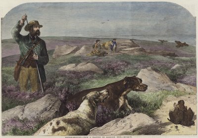 Moorhuhnjagd von Harrison William Weir