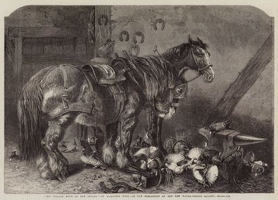 Die Freizeitstunde in der Schmiede von Harrison William Weir