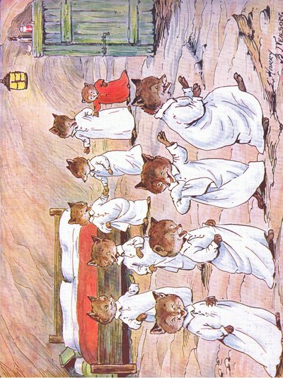 Seine lieben kleinen Füchse, acht, neun und zehn von Harry B Neilson
