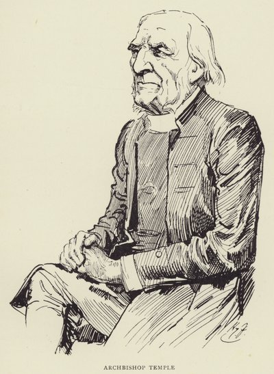 Erzbischof Temple von Harry Furniss