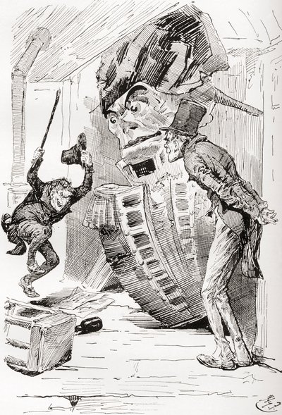 Illustration für Charles Dickens
