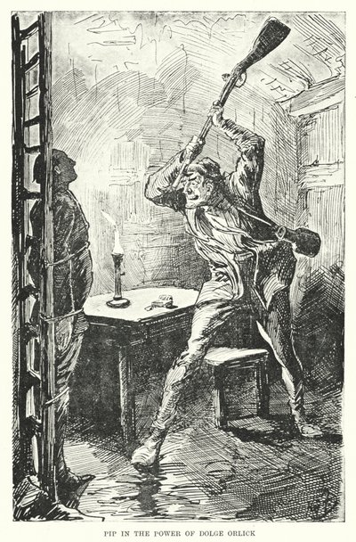 Illustration für Große Erwartungen von Charles Dickens von Harry Furniss