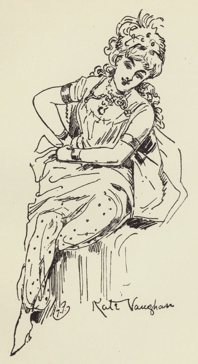 Kate Vaughan von Harry Furniss