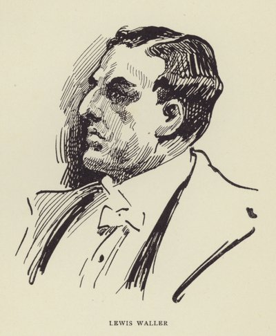 Lewis Waller von Harry Furniss