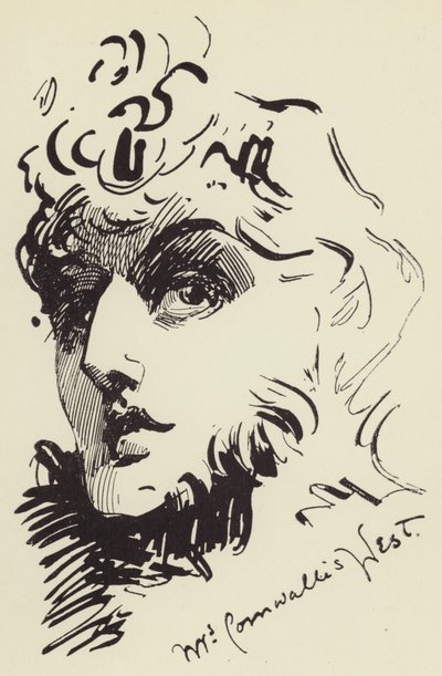 Mrs Cornwallis West von Harry Furniss