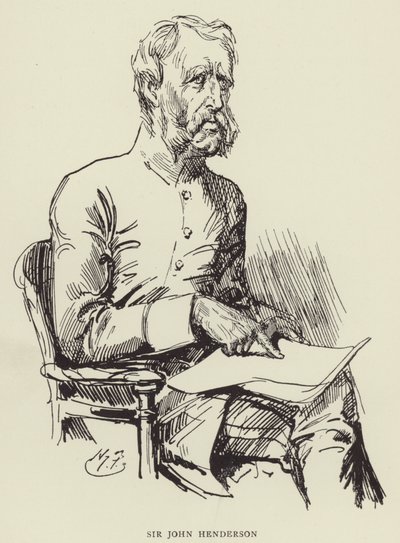 Sir John Henderson von Harry Furniss