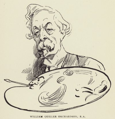 William Quiller Orchardson, RA von Harry Furniss