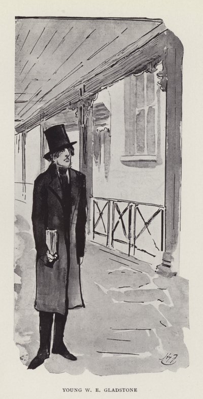 Junger W. E. Gladstone von Harry Furniss