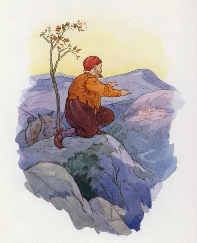 Illustration für Don Quixote von Harry George Theaker