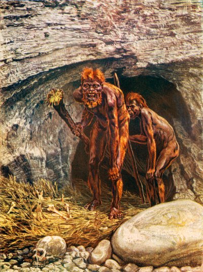 Der letzte der Oger von Harry Hamilton (after) Johnston