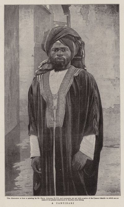Ein Sansibarer von Harry Hamilton Johnston