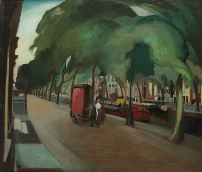 Kanal mit Orgel von Harry or Harrie Kuyten