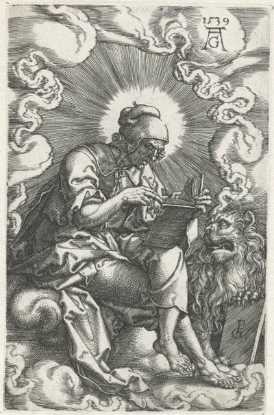 Markus Vier Evangelisten (Serientitel) von Heinrich Aldegrever